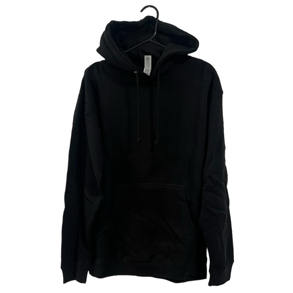 Plain Black Hoodie - Picture 1 of 4